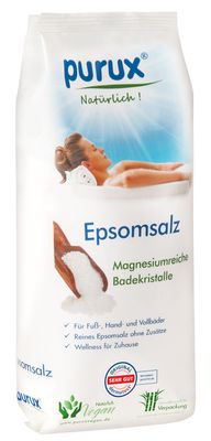 Epsom Salz Badesalz, Bittersalz, Magnesiumsulfat, 850g epsom salt