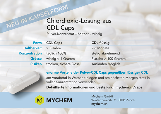 CDL Caps - Chlordioxidlösung Pulver-Konzentrat